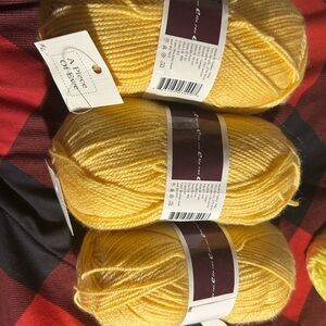 Yellow Yarn Bundle